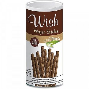 Atcare Wish Wafer sticks, without sugar, 135g