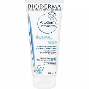 Bioderma Atoderm Preventive Nourishing Cream Dermo-Consolidating 200ml