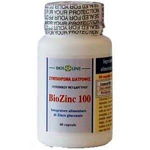 Bios Line "BioZinc 100", 10mg 60Caps