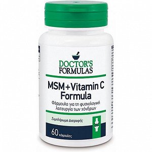 Doctor''s Formulas Msm + Vitamin C Formula 60Caps