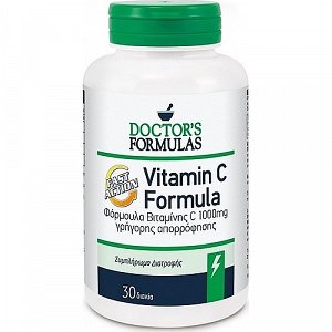 Doctor''s Formulas Vitamin C Formula Fast Action 1000mg 30Tabs