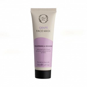 Fresh Line Grape Face Beauty Mask for Radiance, Revitalization & Exfoliation 50ml