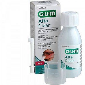 Gum Afta Clear Mouth Wash 120ml