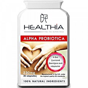 Healthia, Alpha Probiotica Full Spectrum 30caps
