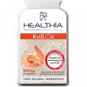 Healthia Krill Oil 500mg 60Caps