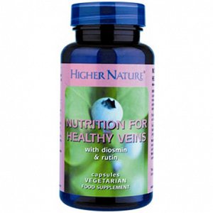 Higher Nature Nutrition For Healthy Veins 90VCaps