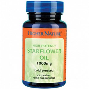 Higher Nature Starflower Oil 1000mg 30Caps