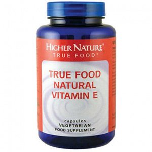 Higher Nature True Food Natural Vitamin E 90V.Tabs