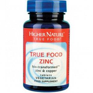 Higher Nature True Food Zinc 90V.Tabs