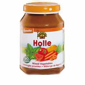 Holle Mixed vegetables in a jar 190gr