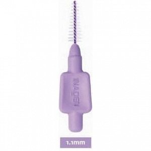 Inaden Interdental Brush 1.1mm (purple), 8pcs