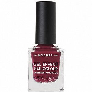 Korres Gel Effect Nail Colour, No74 Berry Addict 11ml