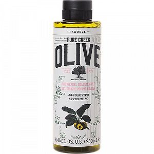 Korres Pure Green Olive shower gel Golden Apple 250ml