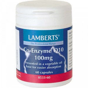 Lamberts Co-enzyme q10 100mg 30caps