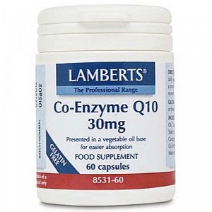 Lamberts Co-enzyme q10 30mg 30caps