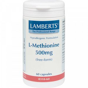 Lamberts L-methionine 500mg 60caps