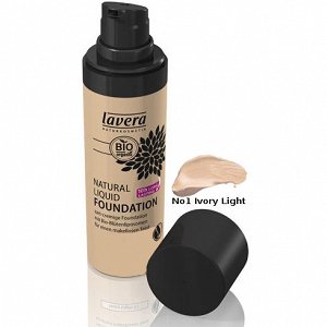 Lavera Liquid Make-up No1 Ivory Light 30ml
