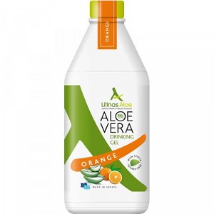 Litinas Aloe Drinkable Aloe Vera Gel Orange Flavor 1000ml