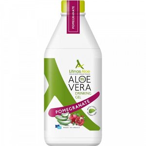 Litinas Aloe Drinkable Aloe Vera Gel Pomegranate Flavor 1000ml