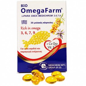 Medichrom Bio Omegafarm Fatty acids 3 6 7 9, 30Caps