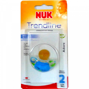 Nuk Rubber Pacifier Trendline Adore M2