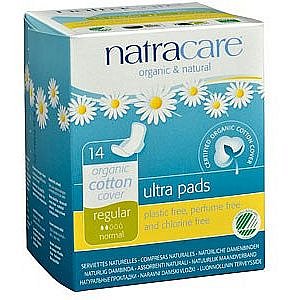 Natracare pads Ultra Extra with wings for normal flow 14Pcs