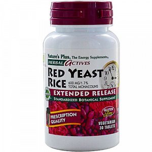 Nature''s Plus Red Yeast Rice 30tabs