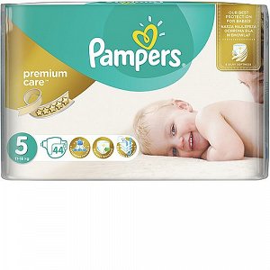 Pampers Premium Care Diapers No 5 (Junior:11-18Kg) 44pcs