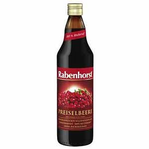 Rabenhorst Biologic Cowberry Juice 750ml