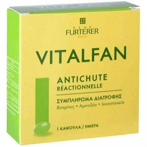 Rene Furterer Vitalfan Antichute Reactionnelle 30caps
