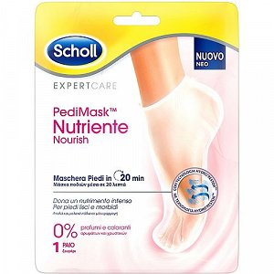 Scholl PediMask Nourish Foot mask without Perfume 1Pair
