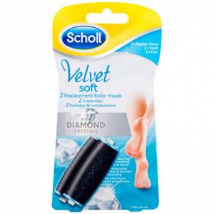 Scholl Velvet Soft Diamond Spares 2pcs