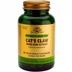 Solgar Cat’s Claw Inner Bark Extract 60V.Caps