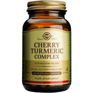 Solgar Cherry Turmeric Complex 60caps Antioxidant and Anti-inflammatory action 6