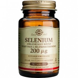 Solgar Selenium 200μg 50Tabs