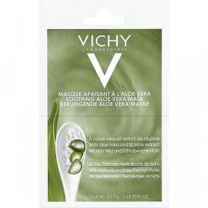 Vichy Soothing Aloe Vera Mask 2x6ml