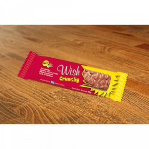 Wish Crunchy Cereal bar with Stevia 700gr (20x35gr)
