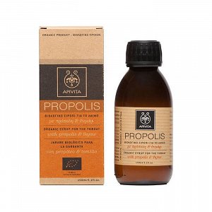 Apivita Propolis Organic Throat Syrup 150ml