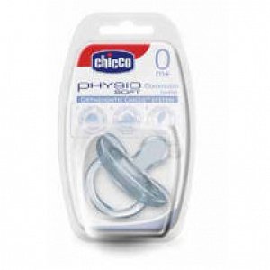 Chicco soothers from silicone physio soft 0m+