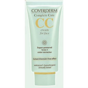 Coverderm CC face cream light beige spf25 40ml