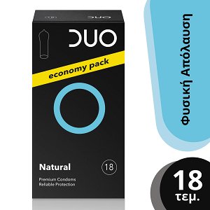 Duo Natural Economy Pack Condoms 18pcs