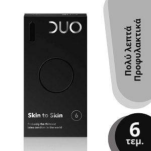 Duo Skin To Skin Condoms 6Pcs