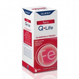  Quest Nutra Pharma Fero Q Life Iron Liquid 200ml