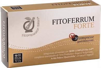 WestMed Fitoferrum Forte 30 Tabs | Iron, Folic Acid & Vitamin C