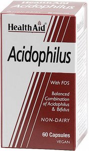 Health Aid Acidophilus 100million 60V.Caps