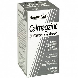 Health Aid Calmagzinc (Isoflavons & Boron) 90V.Tabs