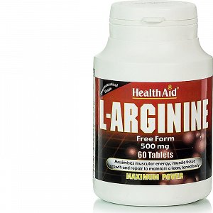 Health Aid L-Arginine 500mg 60Tabs