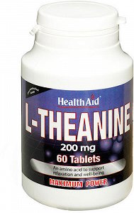 HealthAid L-Theanine 200mg, 60Tabs