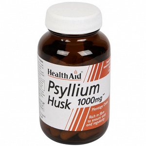 Health Aid Psyllium Husk 1000mg 60Caps