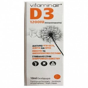 Medicair VitaminAir D3 1200IU Spray 10ml